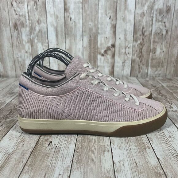 Rothy’s the lace up pink knit Womens‎ 8 - Picture 1 of 8